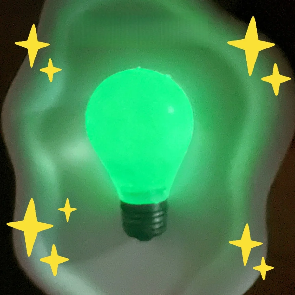 Stress Relief Toy luminous Creative Glow Toys Super Slow Rebound Decompression Desk Fidget Toy