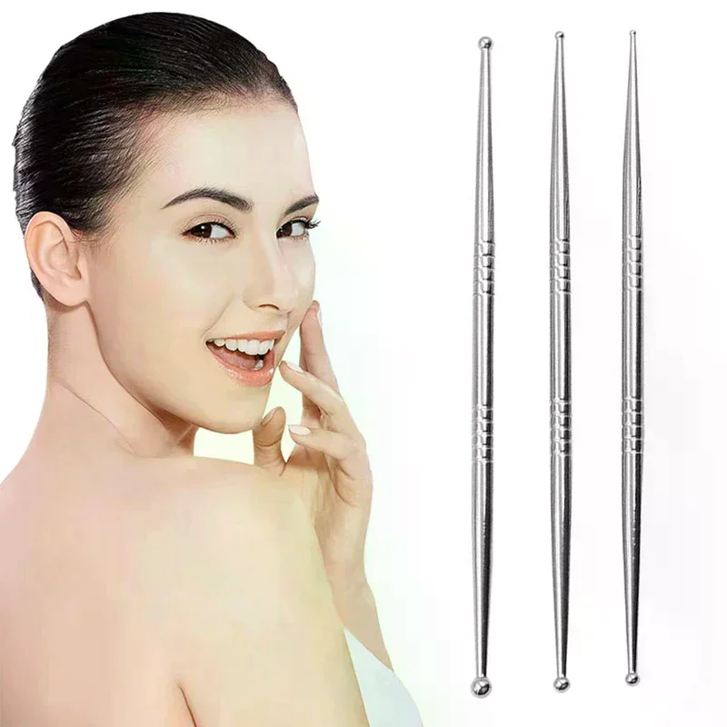 Steel Manual Acupuncture Pen,Deep Tissue Massage Tool,Trigger Point Massage Relief Pain Therapy Tool For Body Relaxing Stainles