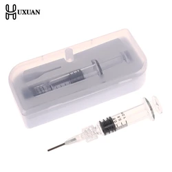 1ml Glass Syringe Borosilicate Glass Prefillable Syringe Optional Capacity Heat-resistant Reusable Borosilicate Glass