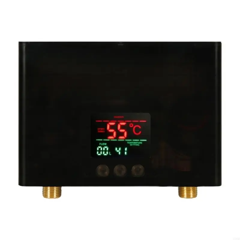 سخان كهربائي بدون طاقة U0DE مع واط عن بعد لجدار ساخن ماء سريع مثبت على جدار LED.