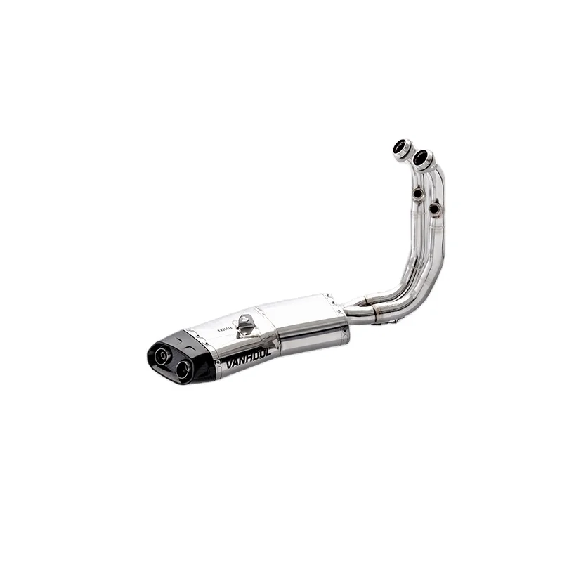 

FBB Motorcycle Exhaust System for 450NK Motorcycle Exhaust Muffler Escape Front Middle Link Pipe With DB Killer Exhaust