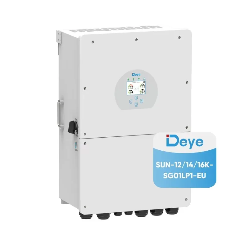 8kw 10kw 12kw Deye Hybrid مرحلة واحدة العاكس للطاقة الشمسية SUN-3K-SG04LP1