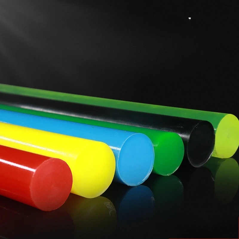 

0.5m Colorful POM Nylon Rods Red Blue Yellow Green Sticks Polyoxymethylene Rod Stick