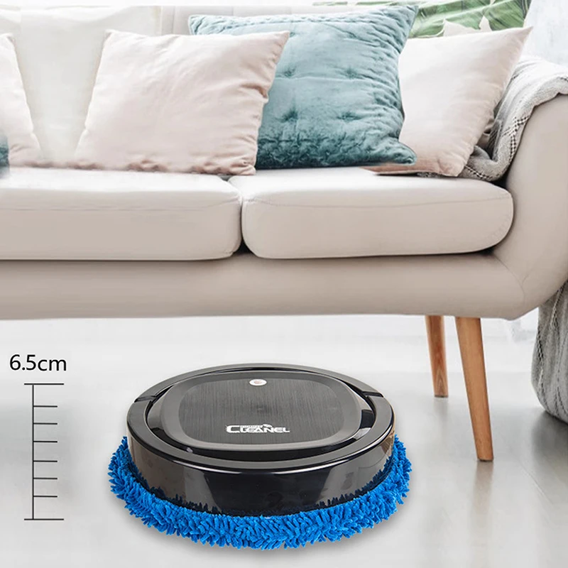 電動床モップロボット 静音フロアスクラバー クリーニング専門家 ウェット＆ドライ 家庭用床掃除 自動スマートクリーンロボット