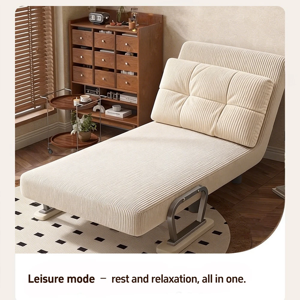 Folding Sofa Bed Dual-Use for Living Room Bedroom Single Person Long-Term Sleeping Lazy Sofa New Home Furniture