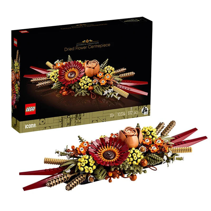 

Lego Creative Versatile Master Series 10314 Eternal Flower 812PCS Boys and Girls Assemble Building Blocks Children's Toy Gifts