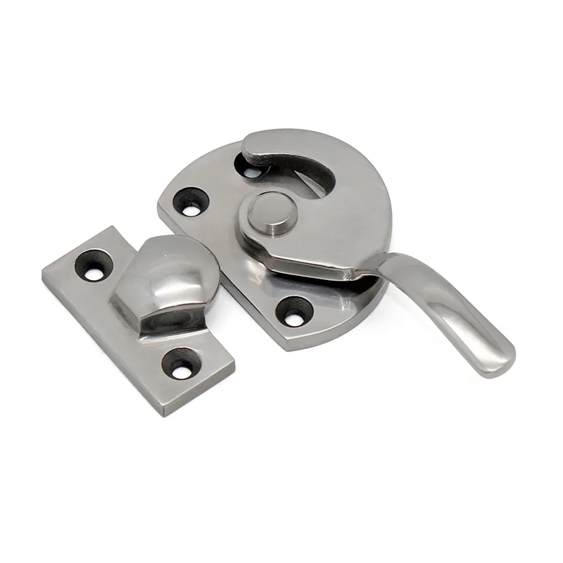 Stainless Steel Handle Lock For Carriage Freezer Door Large Machinery Equipment Box Thickened Hardware Accessories