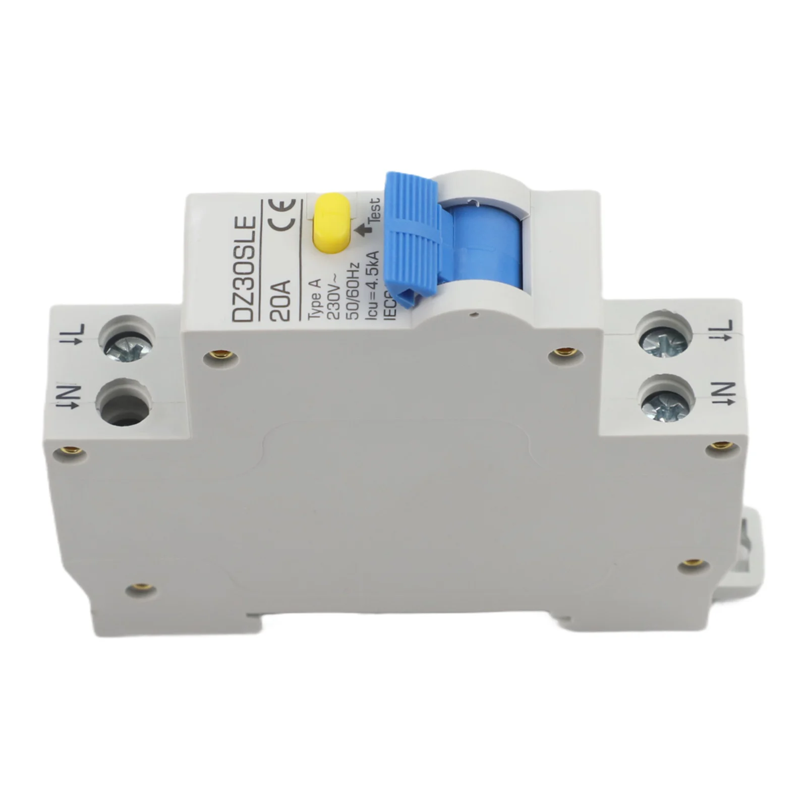 High Safety Circuit Breaker 16A with A Type Protection 2Pin Design and 18mm Width for Enhanced Personal Security
