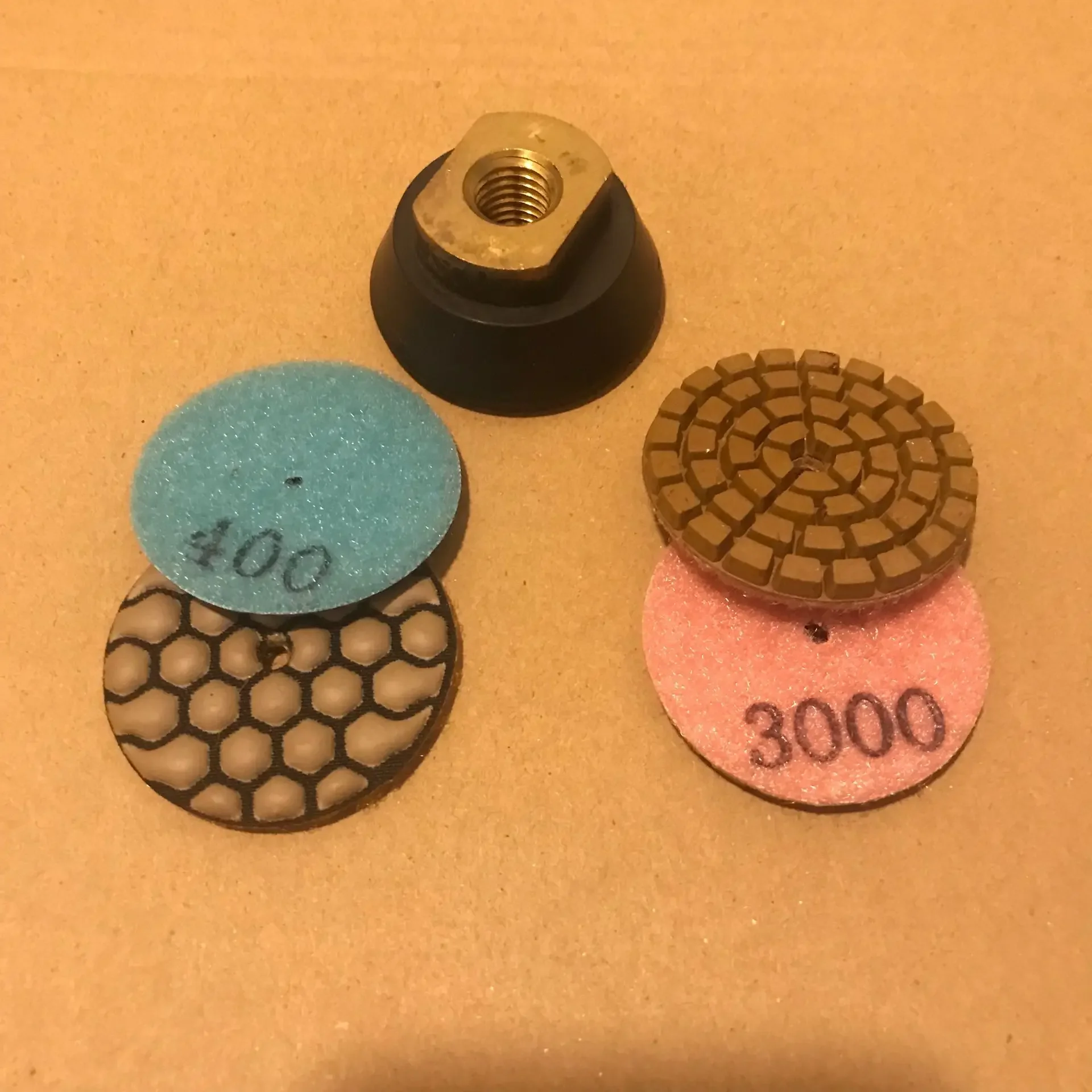 Supporto per supporto in gomma da 2 "50mm supporto per supporto filettato M14 supporto per gancio e anello