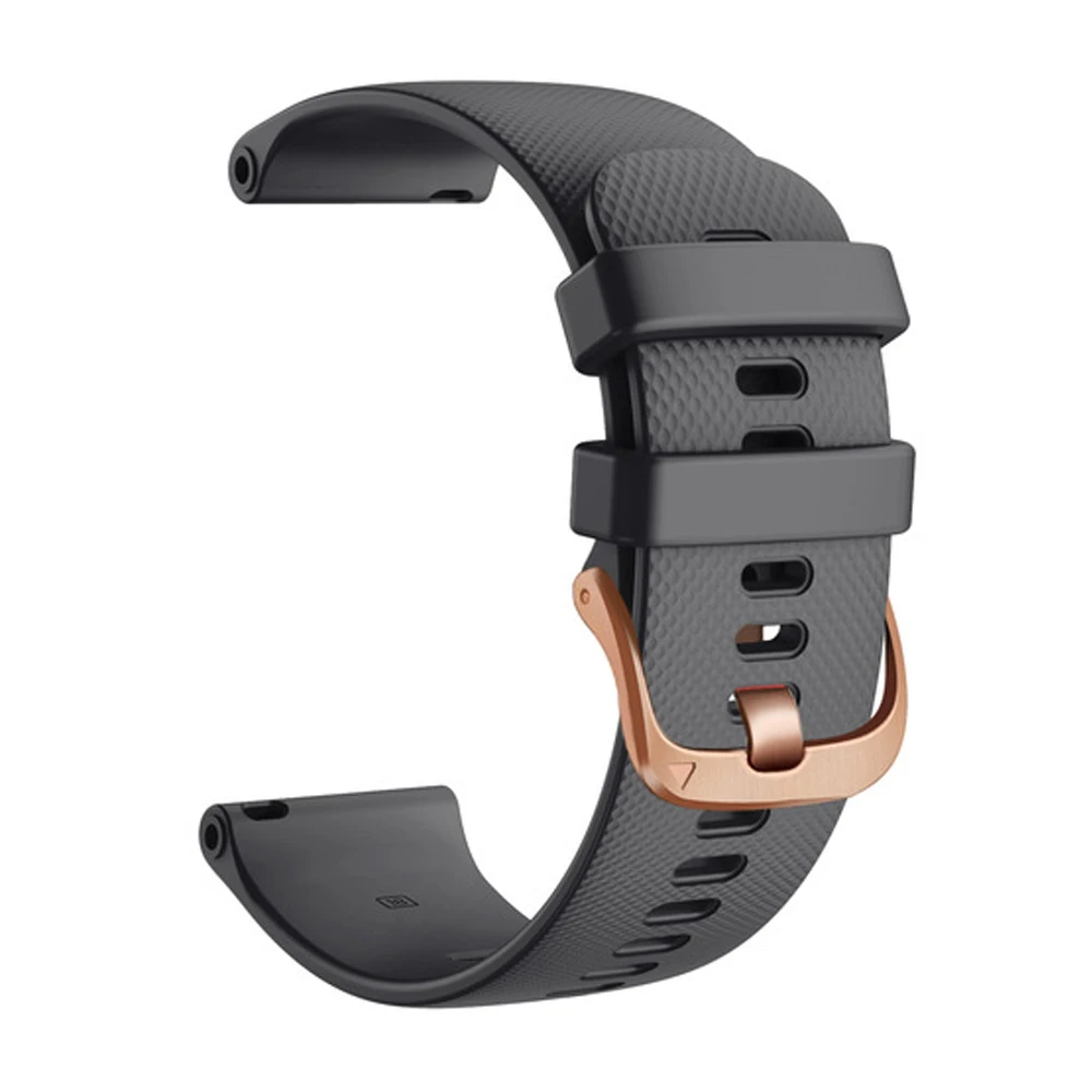 22mm Watch Strap For Garmin Vivomove 4/Venu 2/Forerunner 965 265 745 255 Silicone Correa Smart Watchs Wrist Bracelets Watchband