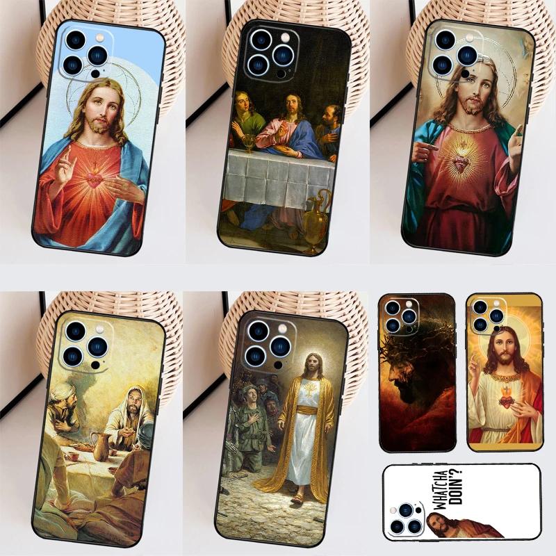 God Jesus Case For Oppo A6 A5 Pro A15 A17 A57 A18 A38 A58 A78 A98 A94 A74 A54 A16 A76 A96 A40 A60 A80