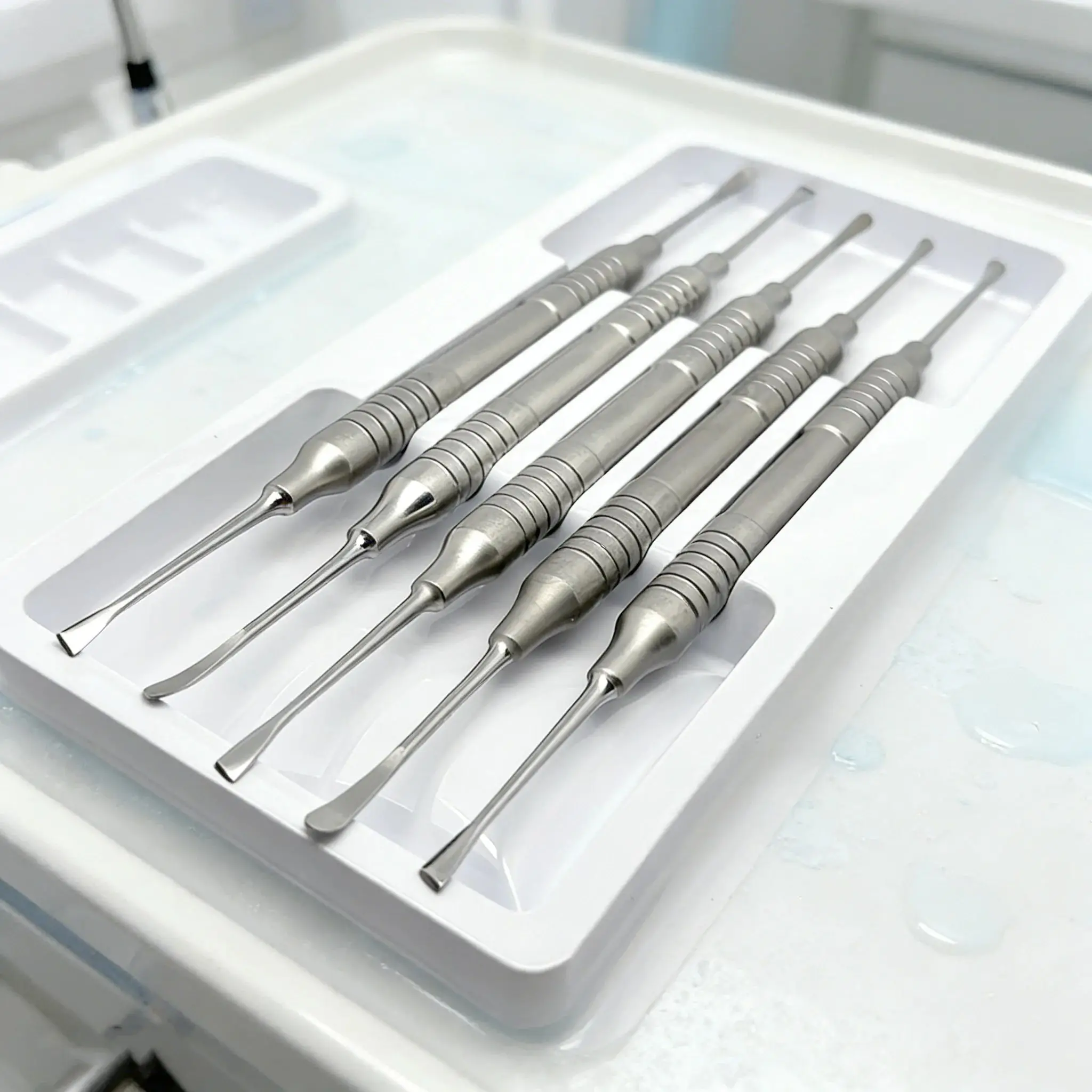 5Pcs Double Ends Dental Implant Periosteal Elevator Tool for Reflecting & Retracting Splitter Separator dental surgical tools