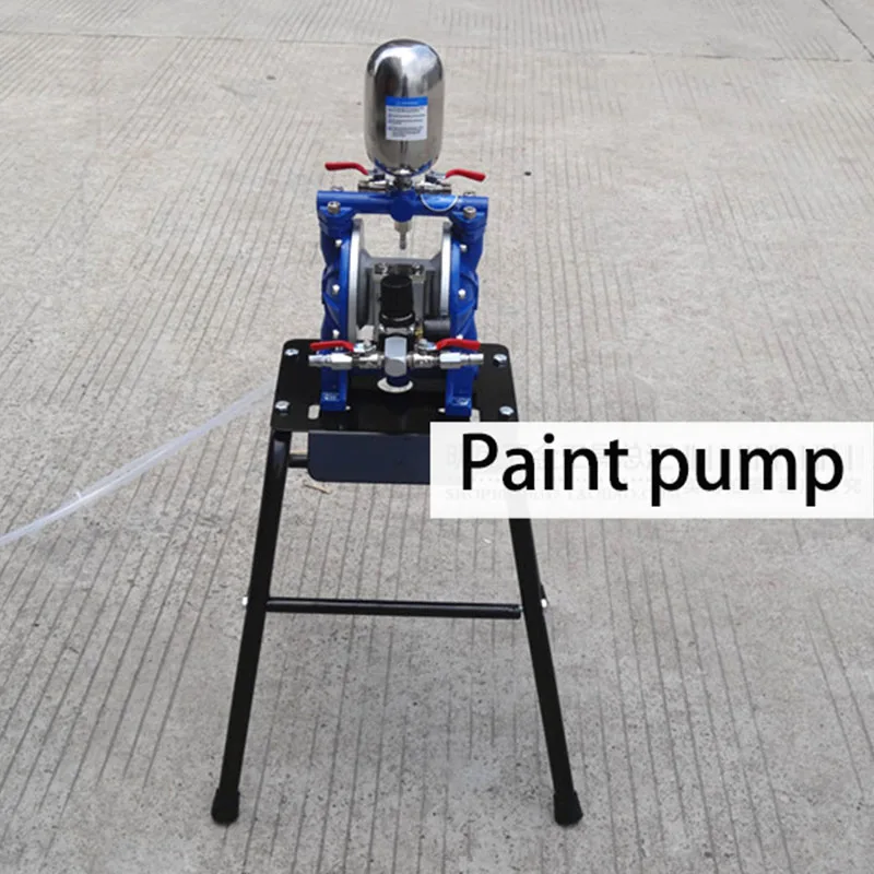 A-15L Pneumatic Double Diaphragm Pump Small Paint Spraying Suit Membrane Pump Pneumatic Diaphragm Paint Pump