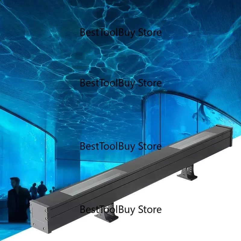 Outdoor Ip65 Waterproof Sart Water Ripple Projection Light 3d Color Dynamic Wall Washer Light