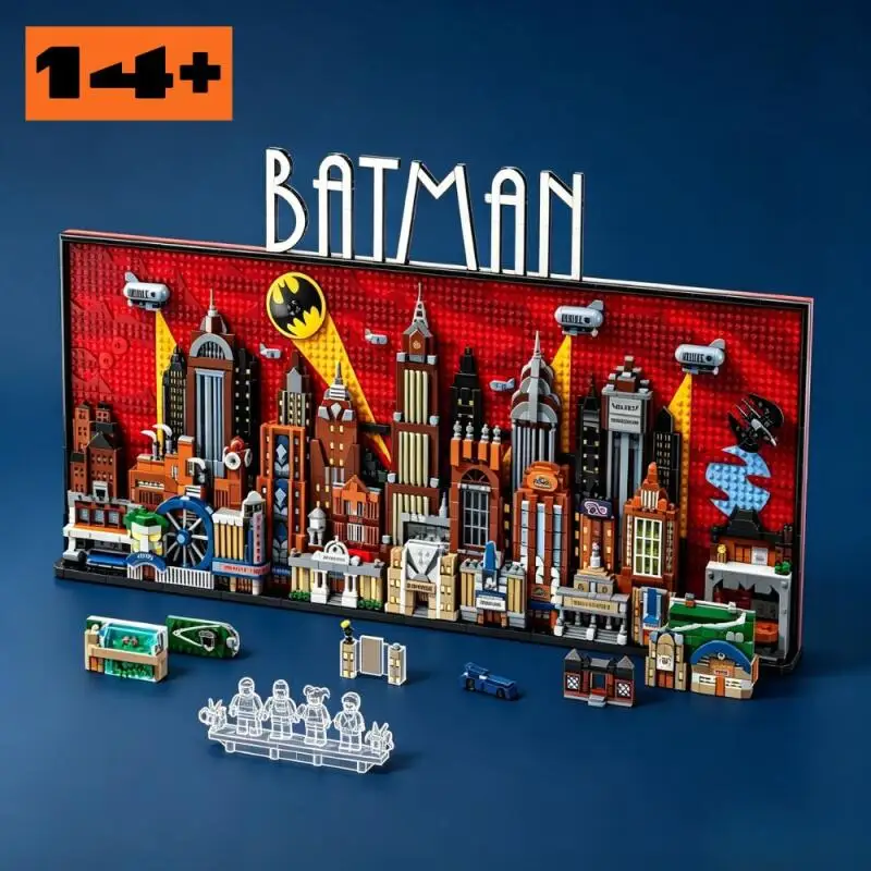 2026 Popular In Stock Wall Decor Animation Building Blocks New Style 4210Pcs Christmas Birthday Gift For Friends