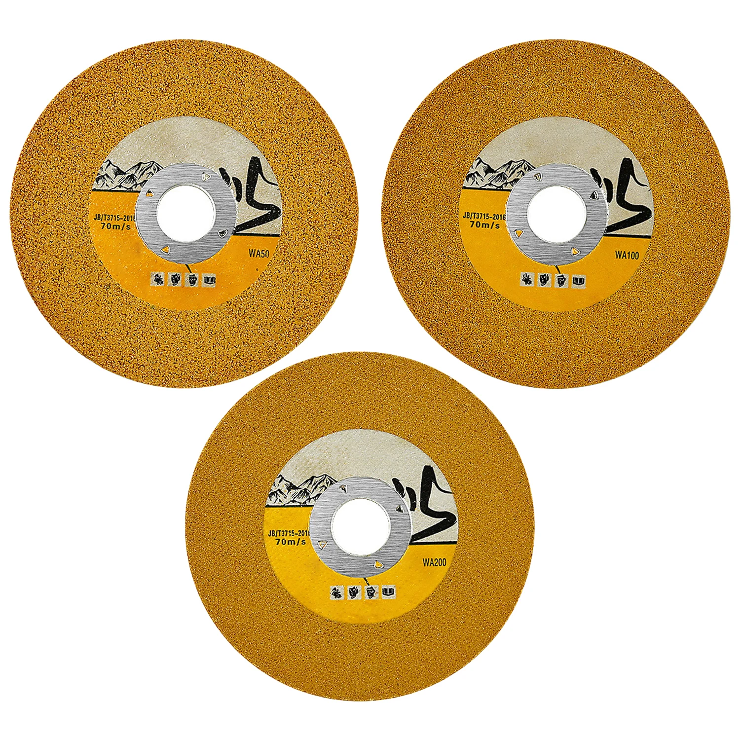 100mm Rotating Grinding Wheel Blade for Knife And Scissors Sharpener 50/100/200# Metal Polishing Block Accessory for Sharpening