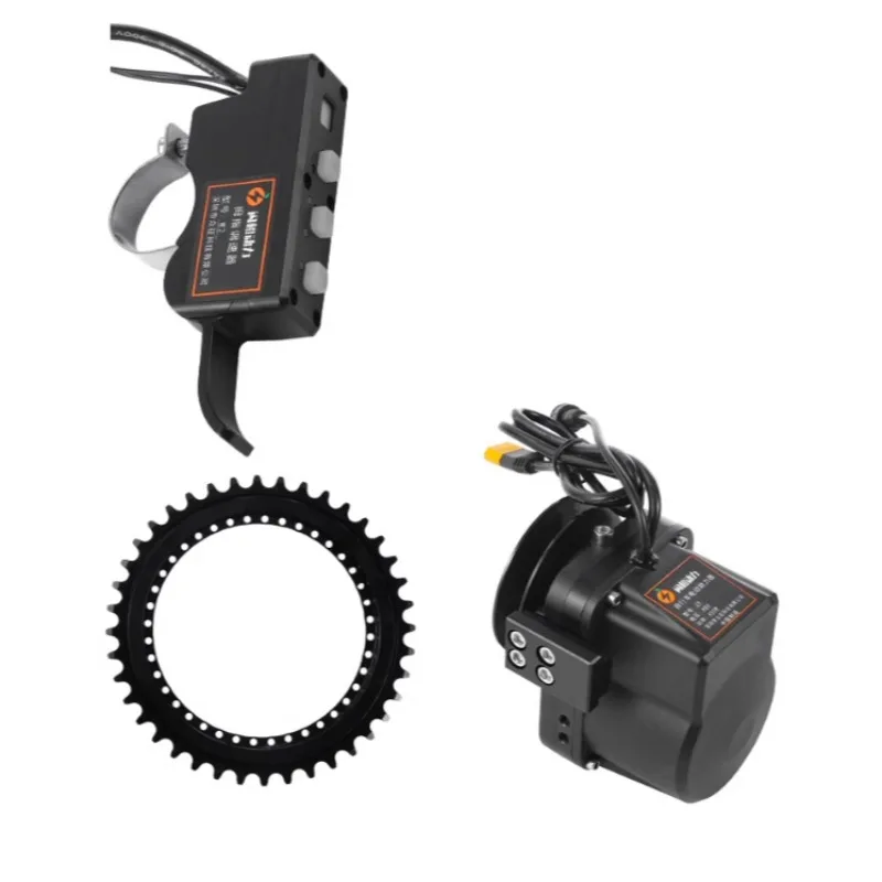 

48V 400W Electric Bike Conversion Kit Front Hub Motor, E-Bike Upgrade Set for Mountain/City Bikes with LCD Display