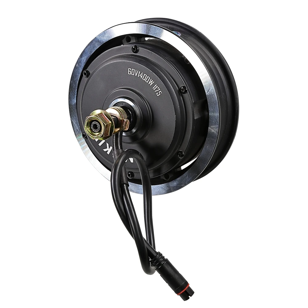 محرك 10 بوصة مع حلقة محور قابلة للفصل لمحرك AUSOM F1 MAX MUKUTA 10 PLUS عجلة كهربائية أمامية وخلفية 60 فولت 1400 وات #5