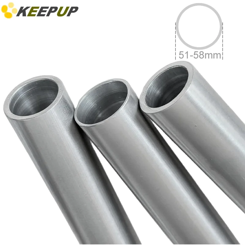 Aluminum tube Aluminum alloy hollow round pipe Outer diameter 51 52 53 54 55 56 57 58 mm Inner diameter 45 42 44 47 48 49 50 52