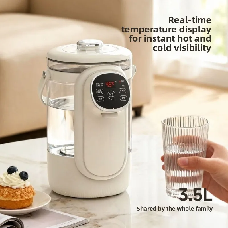 3.5L large capacity intelligent constant temperature electric kettle, milk heater drinking water kettle