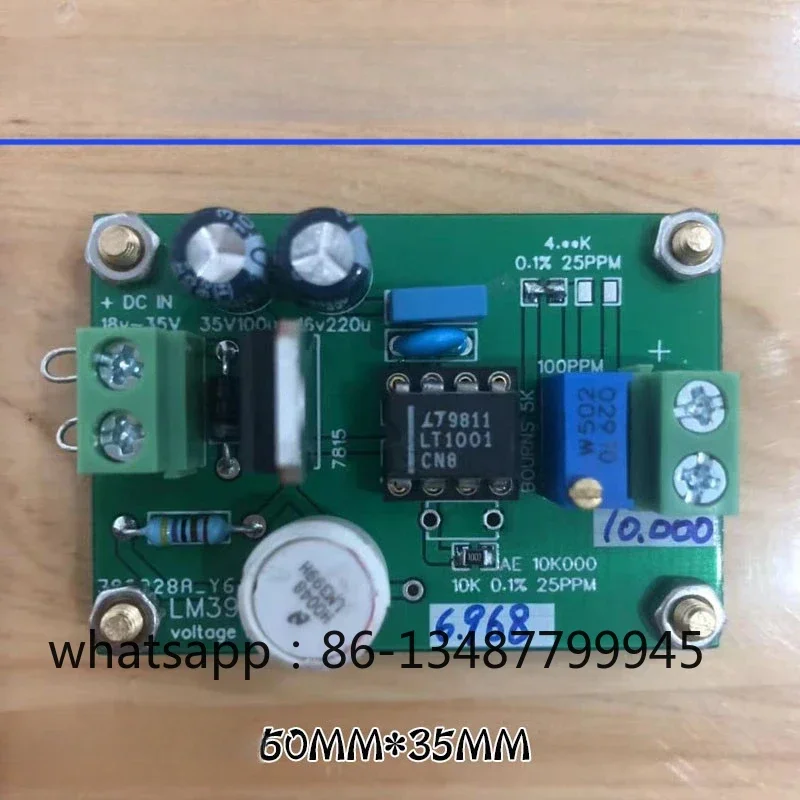 

LM399 Voltage Reference Source 10V Calibration Calibration Three and a Half Four and a Half Multimeter