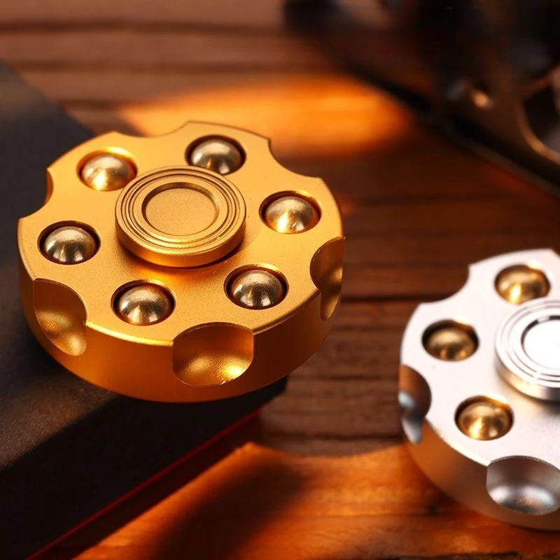 Jouet Fidget Spinner Style roue gauche en métal pour étudiants, praticiens, Anti-Stress, résistant à la pression, jouets de décompression, cadeau pour garçons