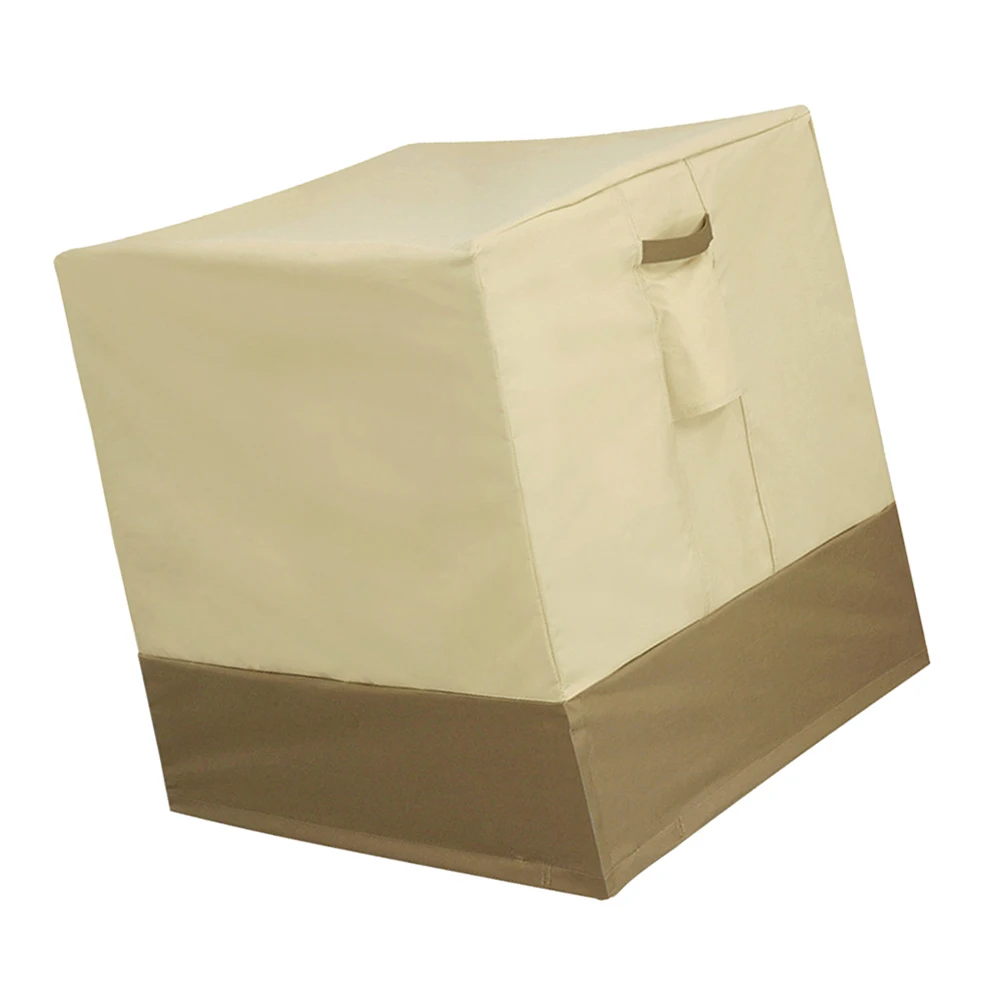 Air Conditioner Cover 600D for Outdoor Central AC Units - Tough Fabric UV Rain Snow Resistance Multiple Standard Sizes