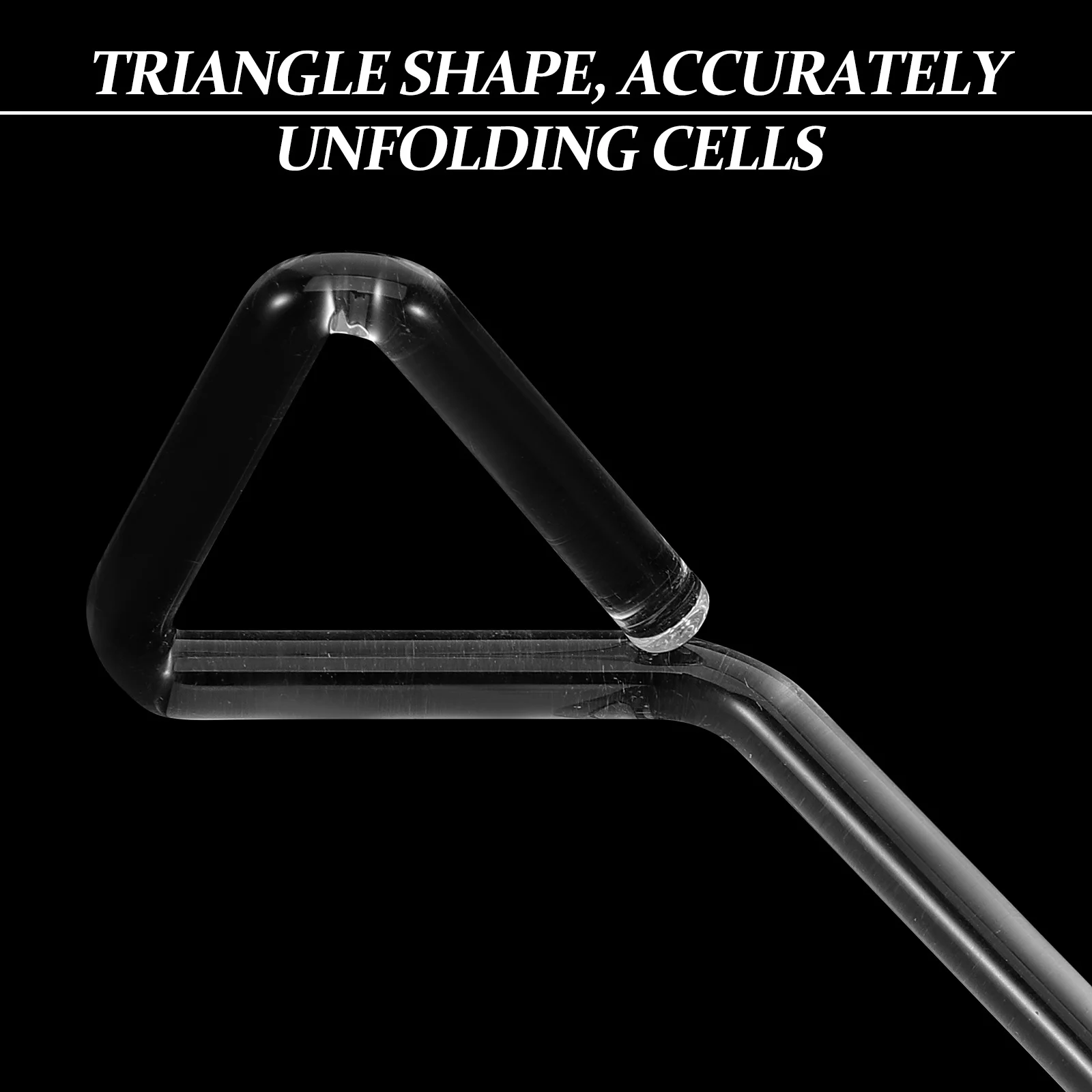 

4Pcs Glass Cell Spreader Triangular Shape Scraping Edge Lab Cell Culture Tool Laboratory Equipment Science Experiment Tool