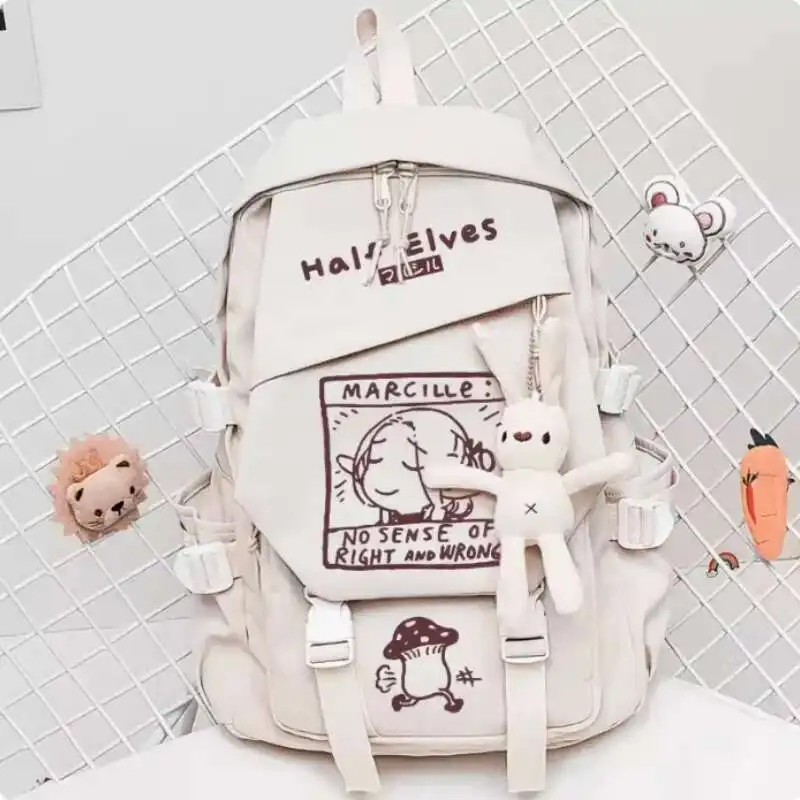 

Anime Delicious In Dungeon Schoolbag Backpack High-Capacity Shoulder Bag Cosplay Travel Student Teenager Gift B1670 hit hit