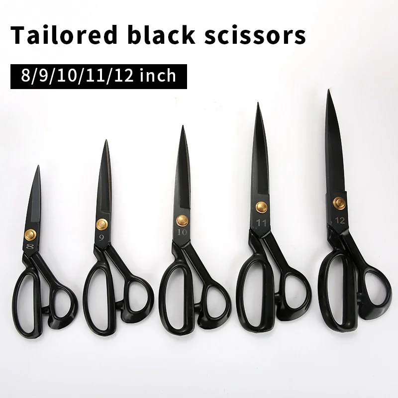 Professional Tailor Scissors Scissor Vintage Stainless Steel Fabric Leather Cutter Scissors for DIY Sewing Accessory