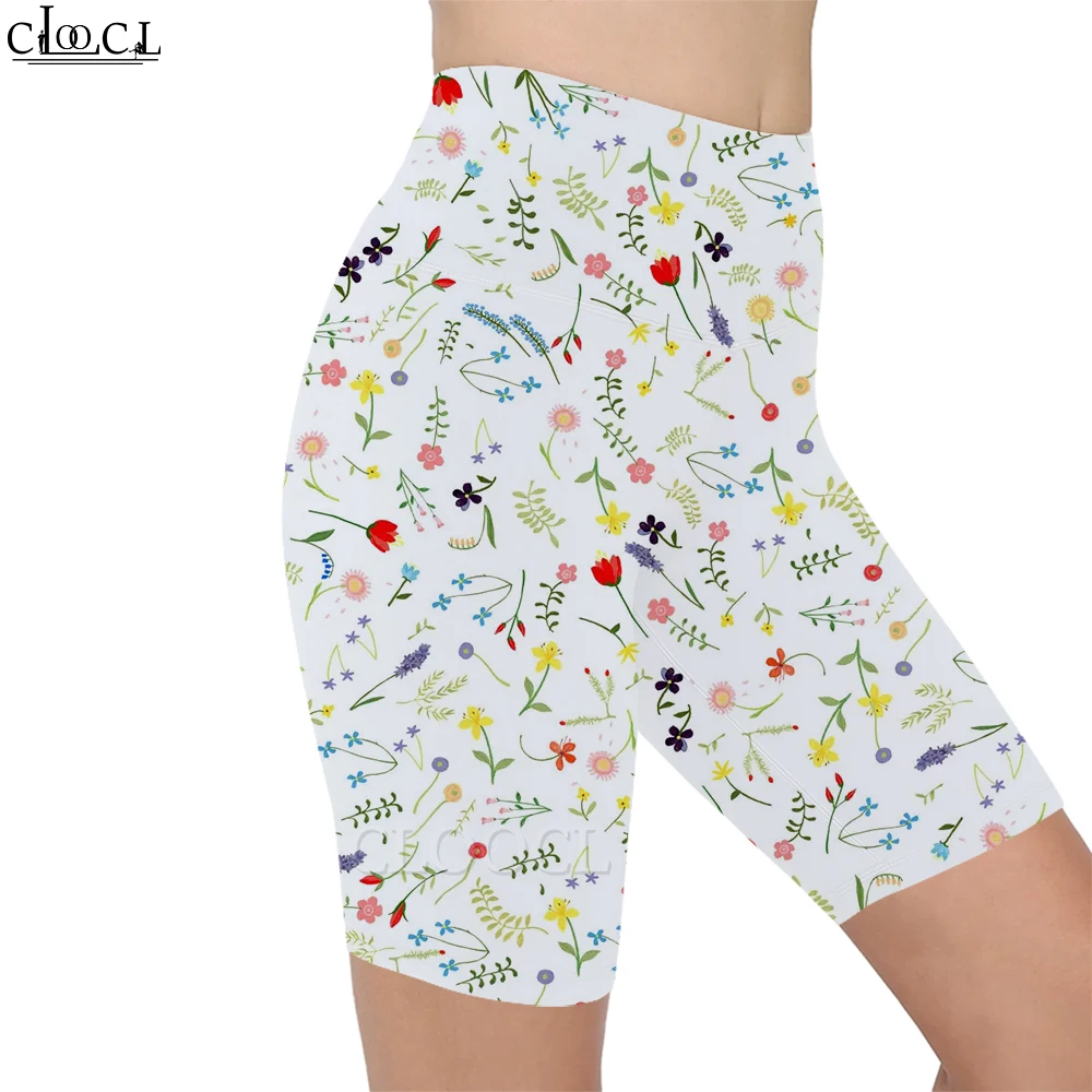 CLOOCL Fashion Workout Women Legging Flowers Print Casual Women Sexy Gym Sweatpants for Female