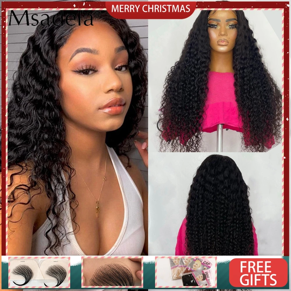 28inches Kinky Curly High Temperature Fiber 13X4 Lace Wig With Baby Hair Drag Queen Straight Synthetic Cosplay Wigs For Women