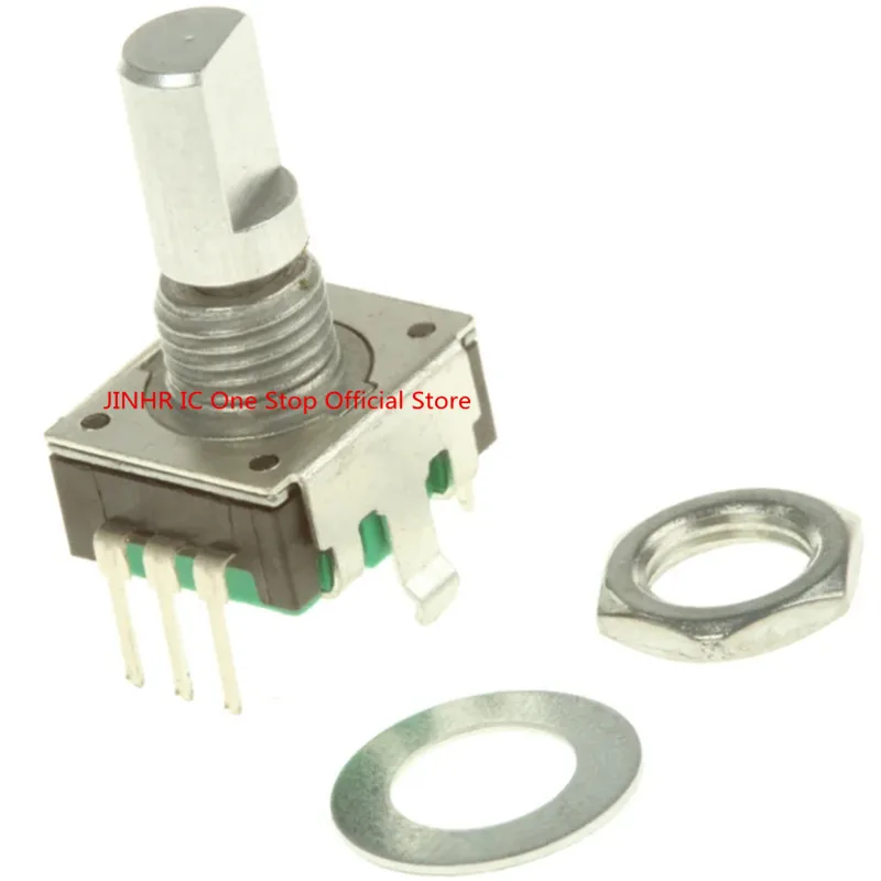 New, 2PCS PEC11R-4215F-S0024, Rotary encoder, 24 ppr pulse/rev, 6 mm shaft diameter, 15 mm shaft length
