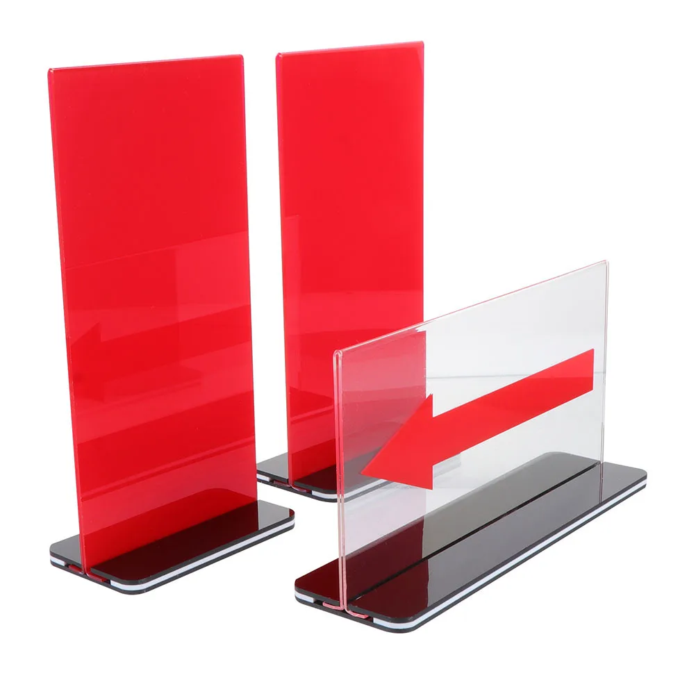 1 Set Serve Converter Board Basketball Penalty Mark Signs Kit Tragbare Acryl-Schilder Multifunktions-Match Control Red Board