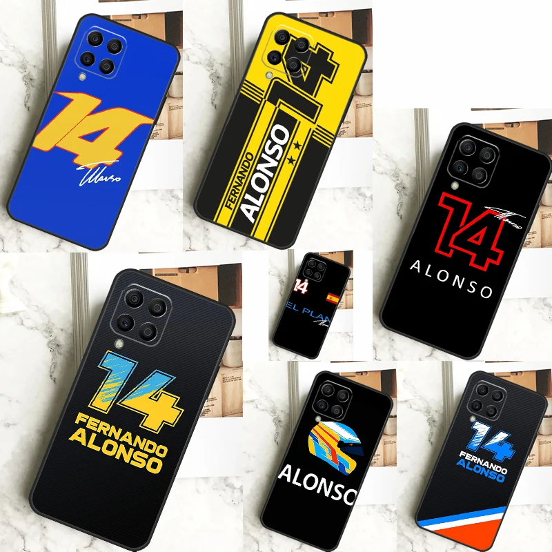 Fernando Alonso Racing For Samsung Galaxy M32 M52 M12 M55 M15 M13 M23 M33 M53 M20 M21 M51 M34 M54 M30s M31s Case