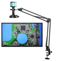 48MP 2K 4K FHD 1080P HDMI USB Digital Video Microscope Camera 130X Zoom Big Vision Large Working Distance Lens For PCB Soldering