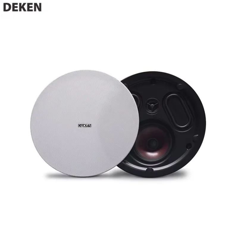 DEKEN FIT C4L High Quality Background Music Speaker Audio System 4 Inch Ceiling Loudspeaker 25W Ceiling Sound System Speakers
