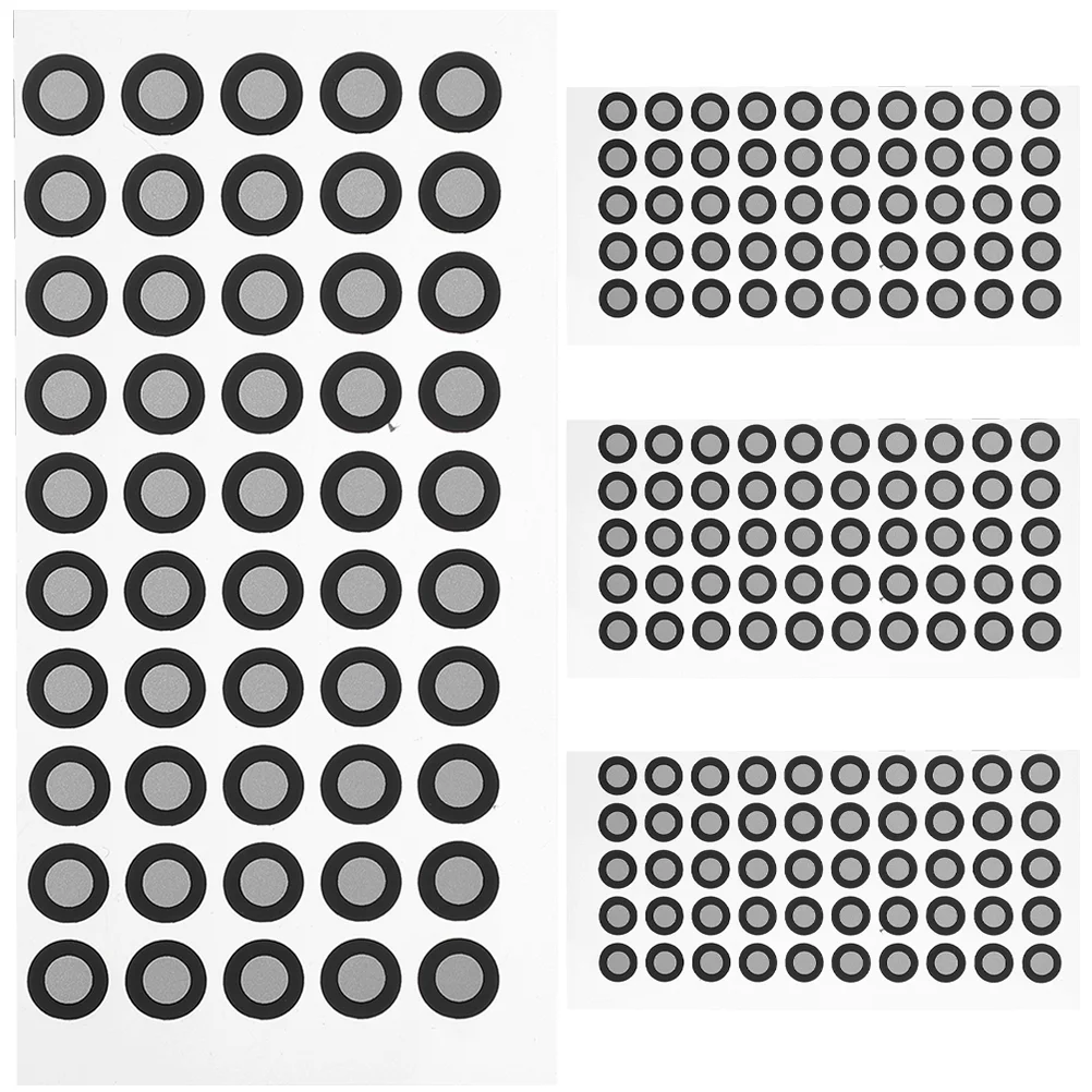 4 Sheets 3d Scanning Marker Reflective Marking Dots Film Stickers