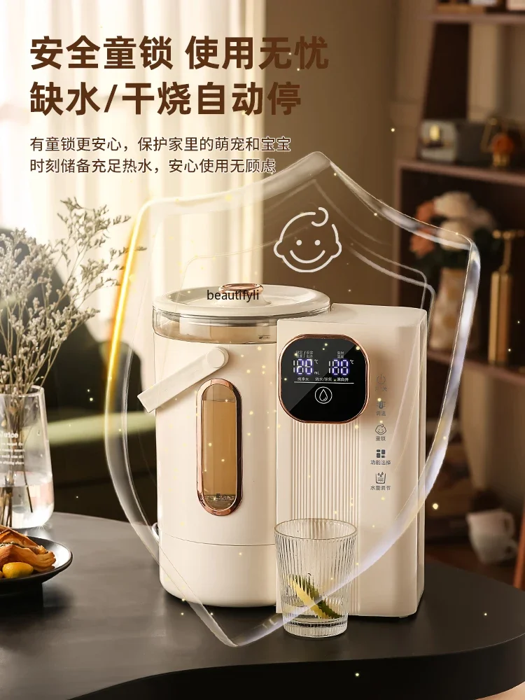 E132 درجة حرارة ثابتة غلاية كهربائية منزلية أوتوماتيكية غلاية ذكية للحفاظ على الحرارة