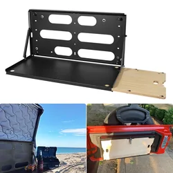 Drop Down Tailgate Table Cargo Storage Rack Shelf Foldable Cargo Shelf Storage for Jeep Wrangler JK JKU JL JLU 2007-2022