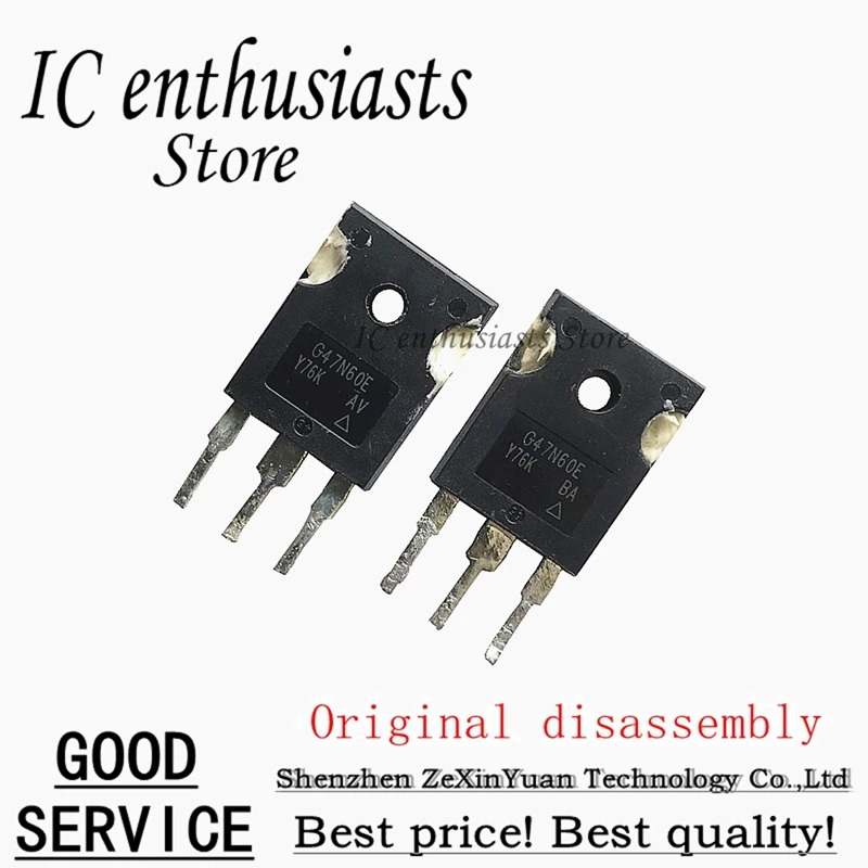 

10PCS G47N60E G47N60 47A 600V TO- 247 Original disassembly