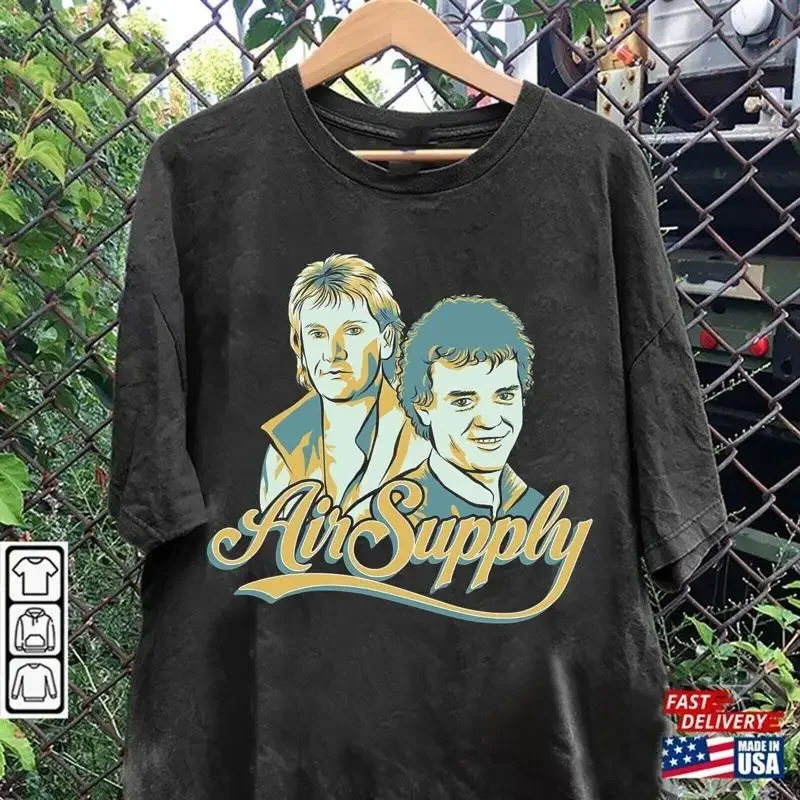 Classic Air Supply Band Member Men S 235XL T Shirt BT580