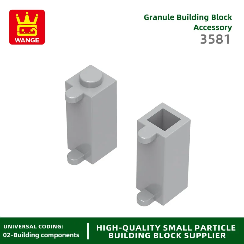 Wange 3581 100 جرام/109 قطعة ملحقات متوافقة مع الباب المعماري كتلة الحفر لتقوم بها بنفسك لعبة أطفال هدية اللبنات Moc