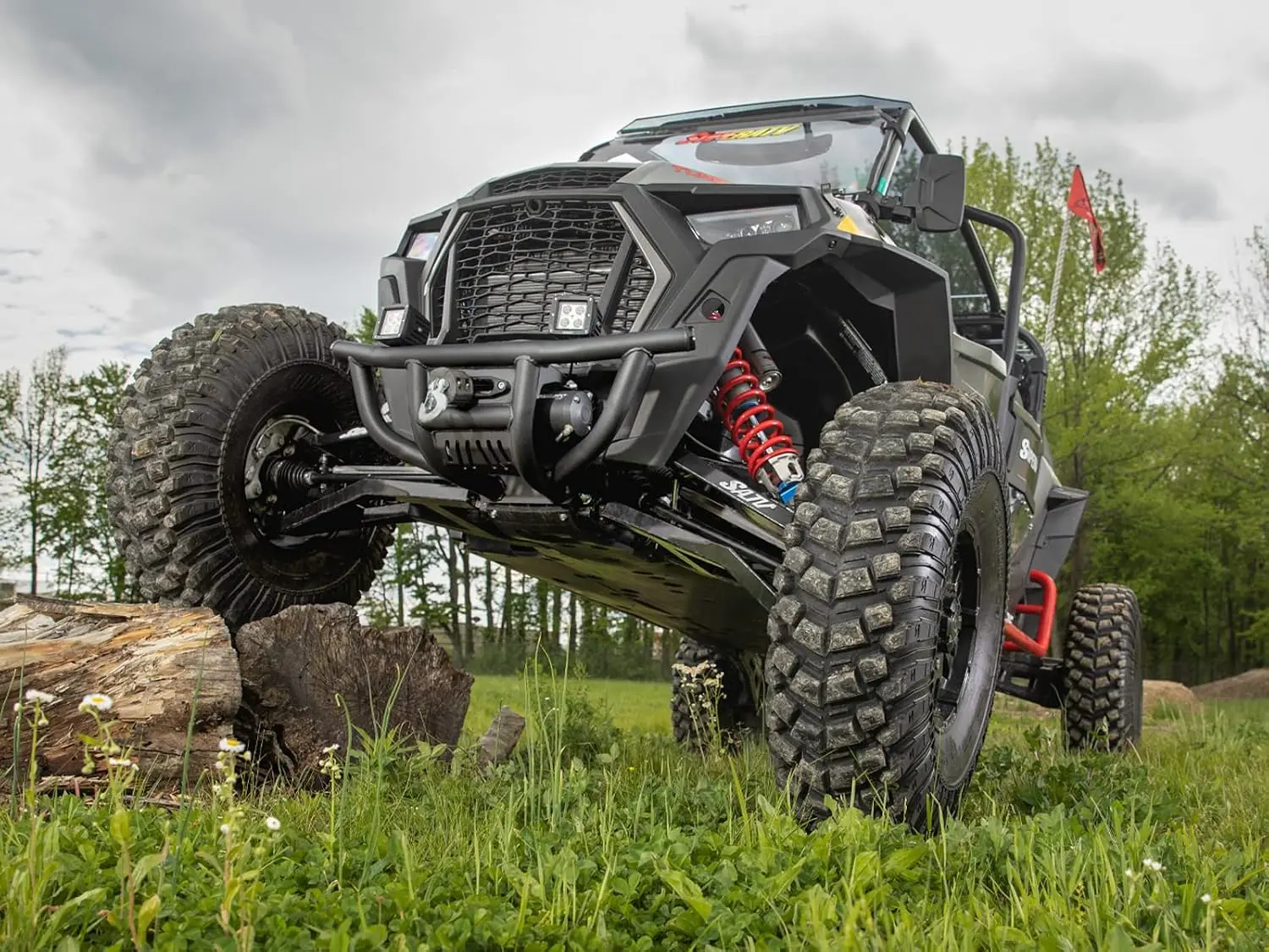 Winch-Ready Front Bumper for Polaris RZR XP Turbo S