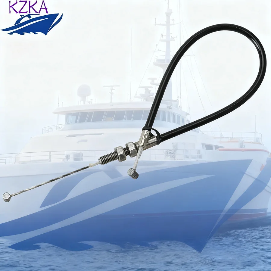 

Трос дроссельной заслонки в сборе 3B2-63600-1 3B2636000M для лодочного двигателя Tohatsu Nissan, 2-тактный NS8B M8 3B2-63600-0 3B2636001M, детали двигателя