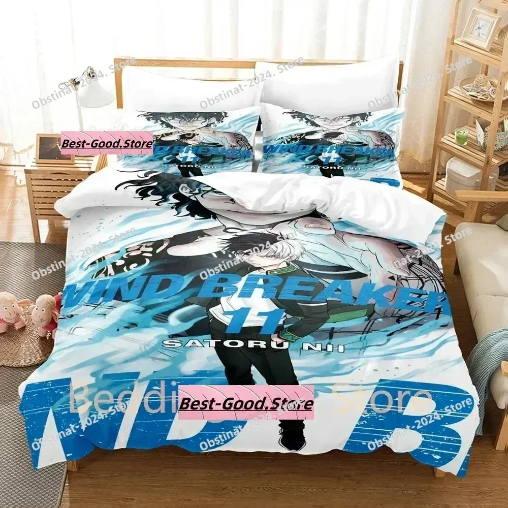 WIND BREAKER Bedding Set Single Twin Full Queen King Size Bed Set Adult Kid Bedroom Duvetcover Sets 3D Print Anime Bed Sheet Set