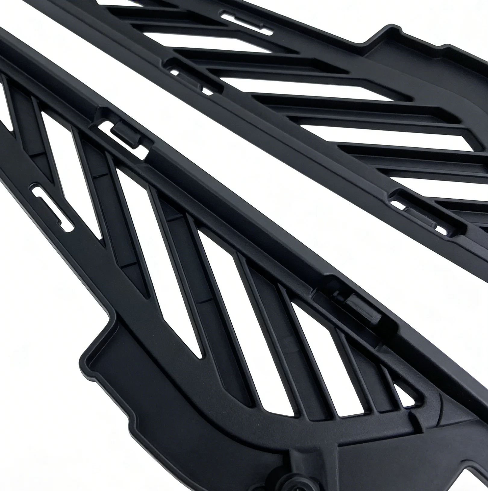 V SUV Front Bumper Fog Light Cover Original Matte Black Lamp Trim Panel Direct Replacement Exterior Car Accessories