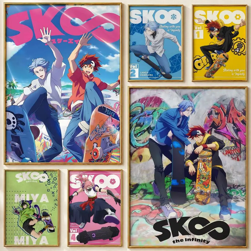 S-SK8 T-The I-Infinity Poster HD Print Wall Art for Bedroom Living Room Office Bar Home Decor Aesthetic Print