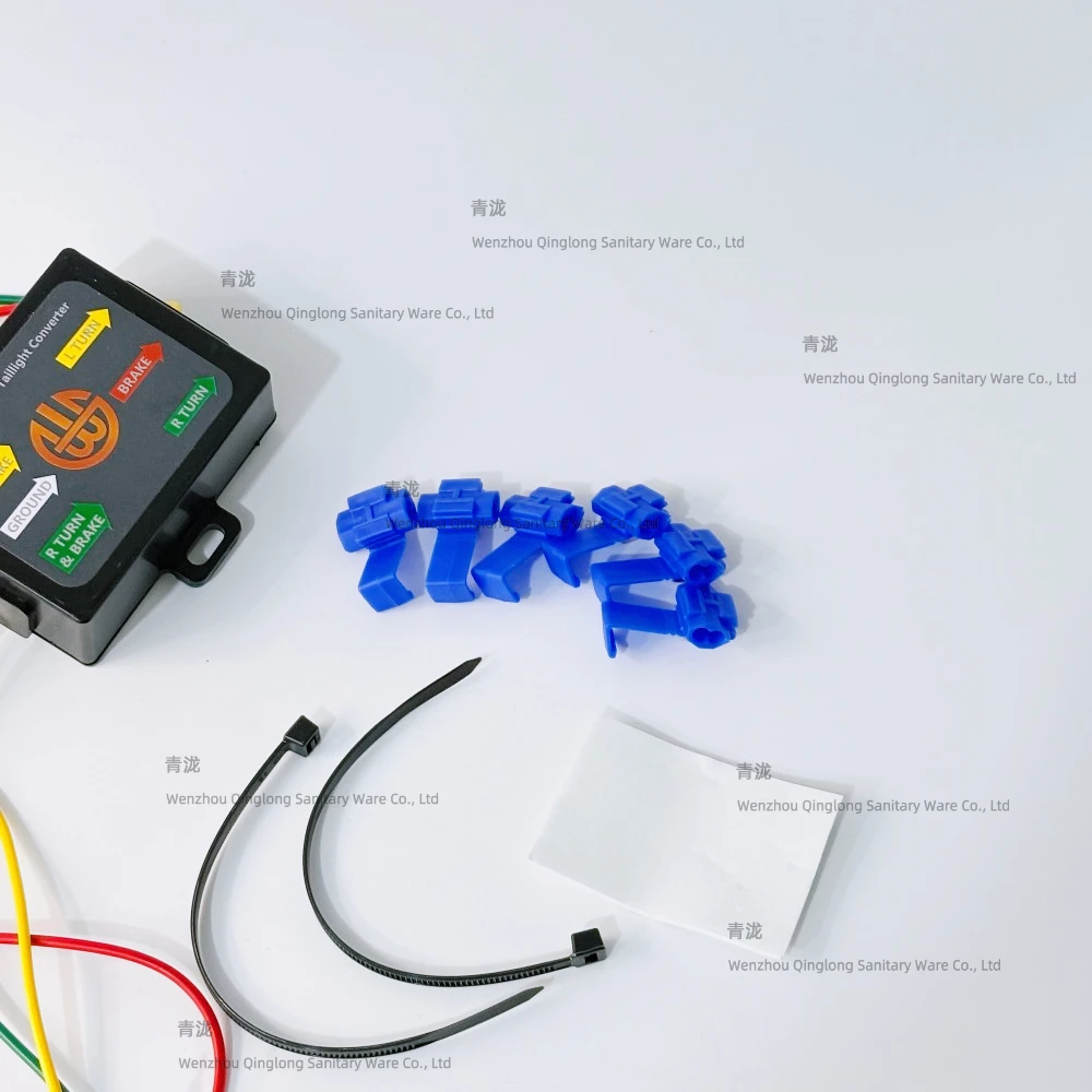 

Tail Light Converter for Trailer Wiring Harness 2 Way to 3 Way Wire Splice RV Dinghy Towing Vehicle Semi Trailer