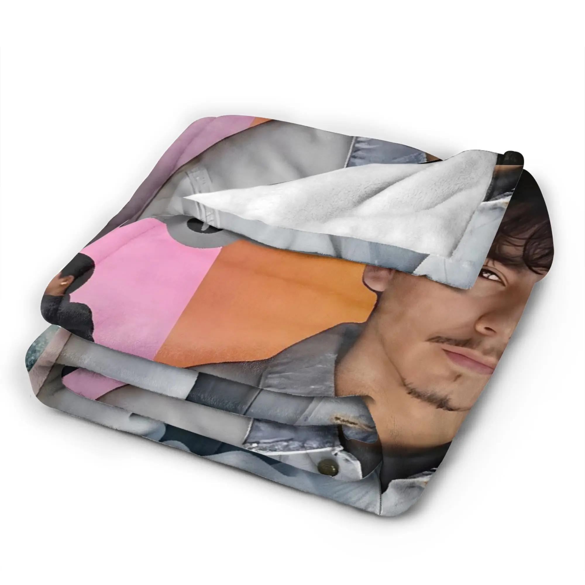 وسيم إيفان المغني كورنيجو بطانية الزخرفية الفانيلا رمي بطانية للأريكة السرير الدافئة لينة جودة المفرش هدية عيد ميلاد